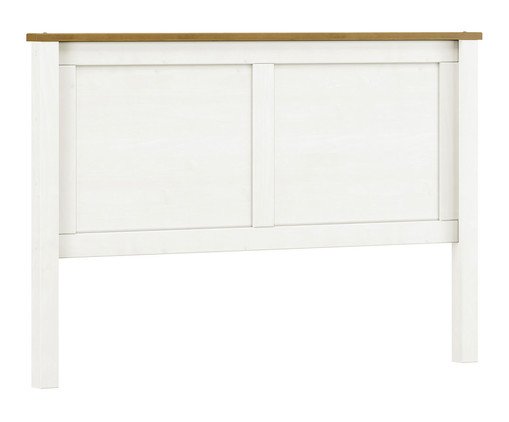 Cabeceira Timeless Branco/Freijó, white | WestwingNow