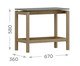 Mesa Minimal Oak/Ferrolack, wood pattern | WestwingNow