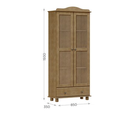 Vitrine Smart Freijó | Westwing