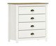 Cômoda Master Branco/Freijó, wood pattern | WestwingNow