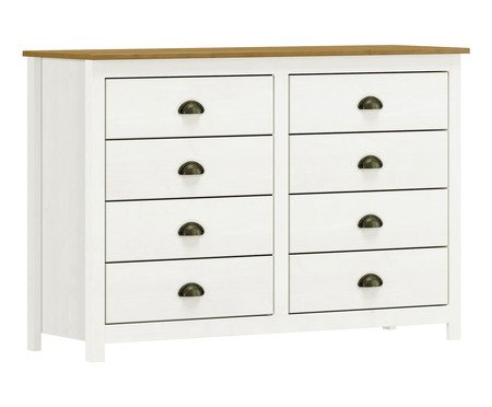 Cômoda Fusion Branco/Freijó | Westwing