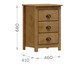 Mesa De Cabeceira Heritage Freijó, white | WestwingNow