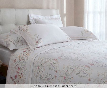 Jogo de lençol Bud Vision Giovanella Estampado 300 Fios | Westwing