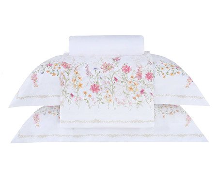 Jogo de lençol Bud Vision Giovanella Estampado 300 Fios | Westwing