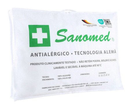 Travesseiro Alemão Sanomed Branco | Westwing