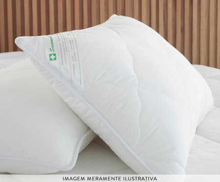 Travesseiro Alemão Sanomed Branco | Westwing