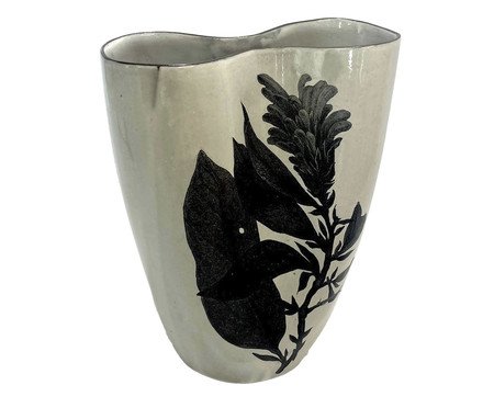Vaso Infinito Africa Cerâmica Preto | Westwing