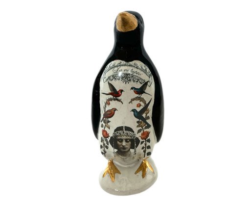 Adorno Pinguim De Geladeira Pavlova Preto, black | WestwingNow