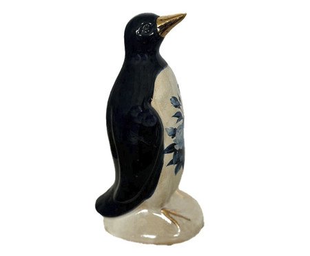 Adorno Pinguim De Geladeira Azulejaria Azul | Westwing