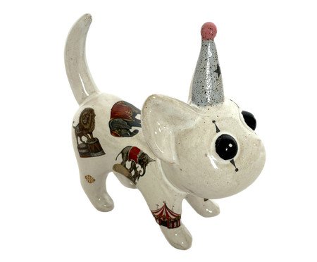 Adorno Gato Inked Miau Cirus Bege | Westwing