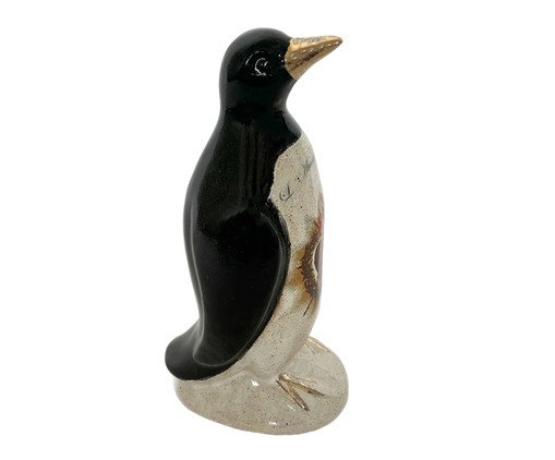 Adorno Pinguim De Geladeira Sagrado Coração Preto, black | WestwingNow