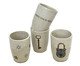 Jogo de Copos Severino Azulejaria Bege, beige | WestwingNow
