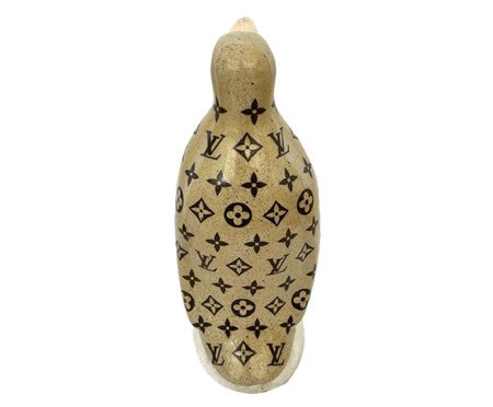 Adorno Pinguim de Geladeira Louis Vuitton Bege | Westwing