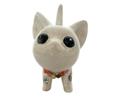 Adorno Gato Inked Miau Aloha Bege | Westwing