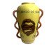 Vaso Ânfora Medusa Cerâmica Amarelo, yellow | WestwingNow