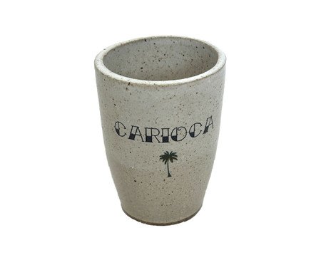 Jogo de Copos Severino Carioca Bege | Westwing