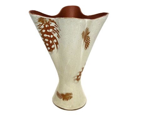 Vaso Lirio Spirit Cerâmica Bege | Westwing