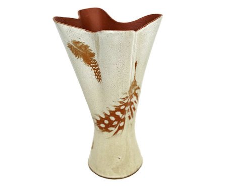Vaso Lirio Spirit Cerâmica Bege | Westwing