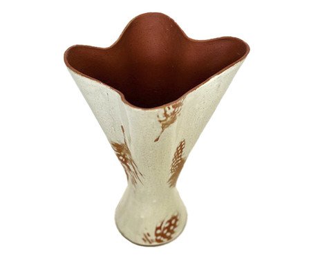 Vaso Lirio Spirit Cerâmica Bege | Westwing