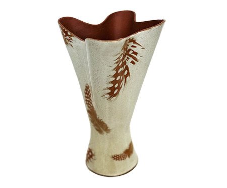 Vaso Lirio Spirit Cerâmica Bege | Westwing