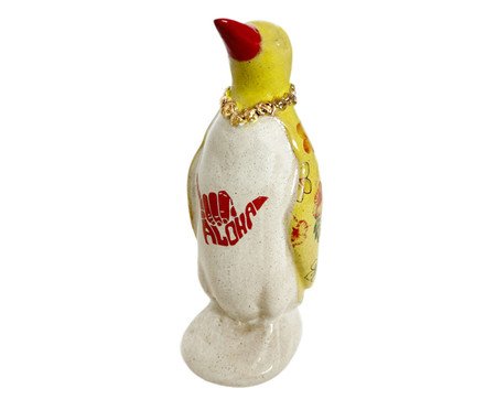 Adorno Pinguim De Geladeira Aloha Amarelo | Westwing