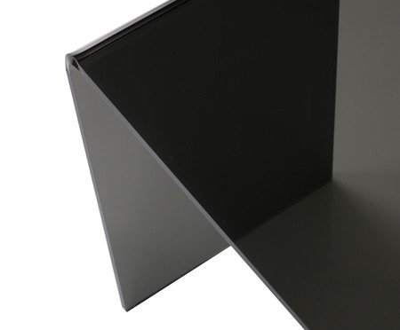 Jogo de 3 Mesas Laterais Auri Fumê | Westwing