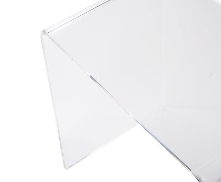 Jogo de 3 Mesas Laterais Noa Transparente | Westwing