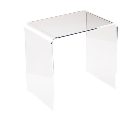 Jogo de 3 Mesas Laterais Noa Transparente | Westwing