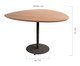 Jogo de Mesa de Jantar Orgânica Preta Slim Bouclé Cinza, Rose | WestwingNow