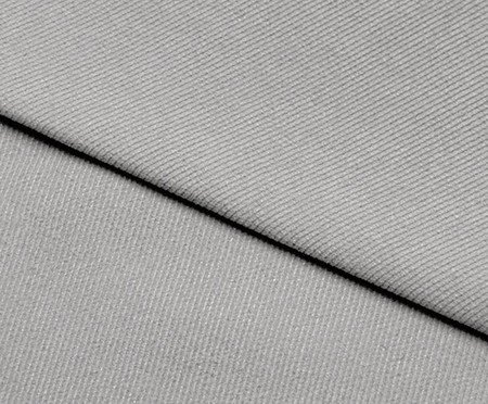 Cadeira Slim Sarja Cinza e Preto | Westwing
