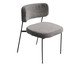 Cadeira Slim Bouclé Cinza e Preto, grey | WestwingNow