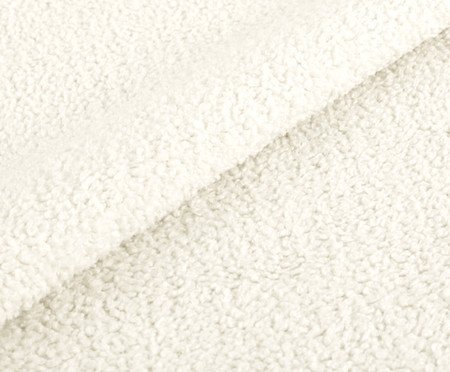 Conjunto 2 Cadeiras Slim Bouclé Off White e Taupe | Westwing