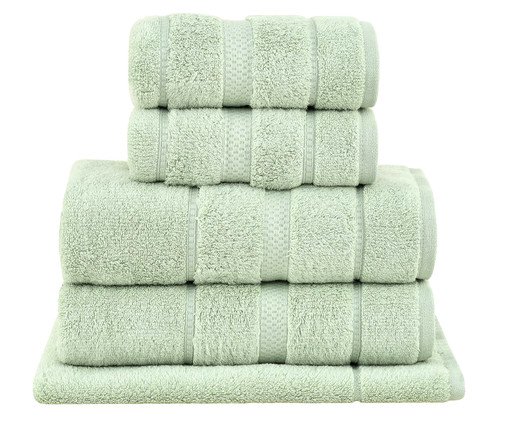 Jogo de Toalhas de Banho Vision Dual Air Verde - 5 Peças, multicolor | WestwingNow