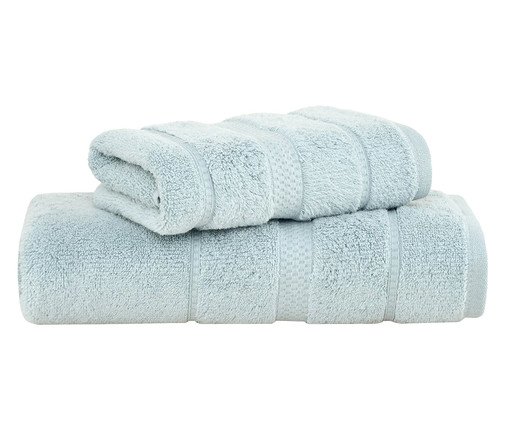 Jogo de Toalhas Vision Dual Air Gigante Azul Glacial - 2 Peças, multicolor | WestwingNow