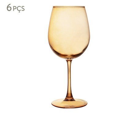 Jogo de Taças para Vinho Gourmet Âmbar | Westwing