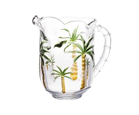 Jarra Palm Hand Painting Verde | Westwing