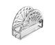 Porta-guardanapos Sun, transparent | WestwingNow