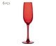 Jogo de Taças para Champanhe Gourmet Vermelho, red | WestwingNow