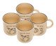Jogo de Canecas Cremy Milk Bege, beige | WestwingNow