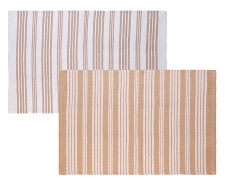 Jogo de Panos para Prato Verona Creme | Westwing