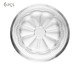 Jogo de Pratos Decorativos Belle Epoque, transparent | WestwingNow