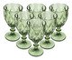 Jogo de Taças para Água Diamond Verde, green | WestwingNow