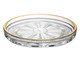 Jogo de Pratos Decorativos com Fio Dourado Belle Epoque, transparent | WestwingNow