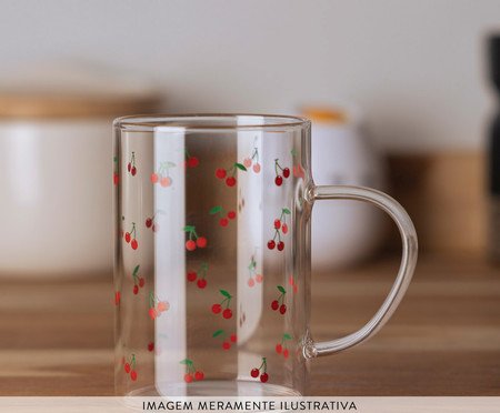 Jogo de Canecas Cherry | Westwing