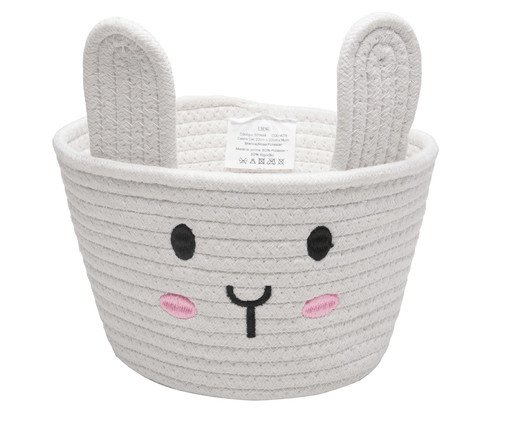 Cesta Rabbit Branco, white | WestwingNow