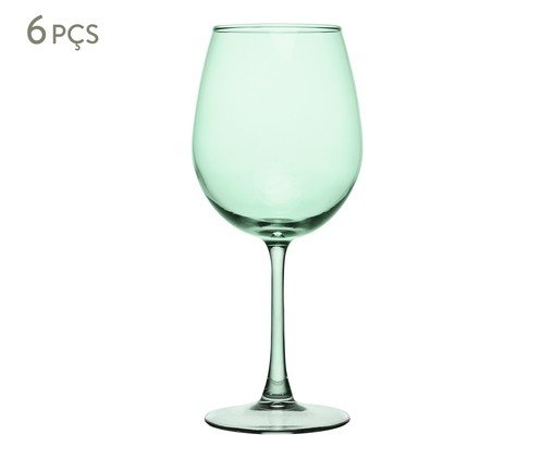 Jogo de Taças para Vinho Gourmet Verde, green | WestwingNow