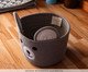 Cesta Bear Cinza, grey | WestwingNow