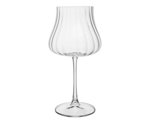 Taça para Vinho Iduna Optic - 580ml, transparent | WestwingNow