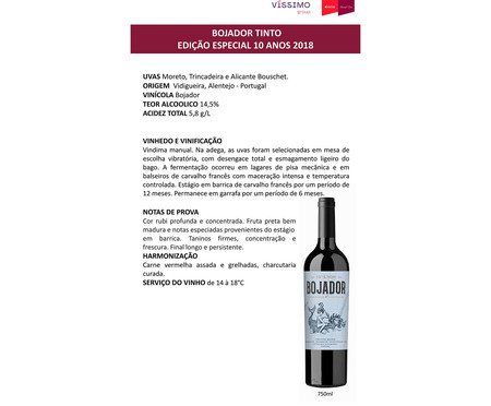 Bojador Red Special Edition Years Tinto | Westwing