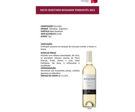 Benjamin Torrontes Branco | Westwing